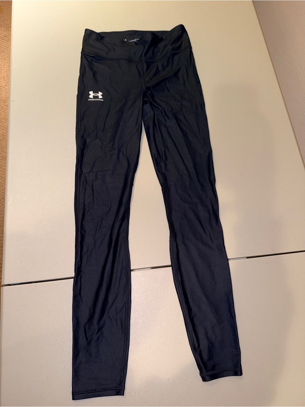 Under Armour Black Girls' Stretch Performance Leggings